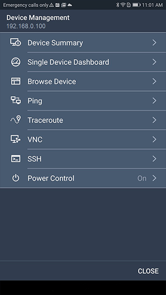 Remote troubleshooting